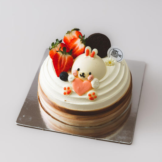 [FOR BOY] Choco Bunny Cake