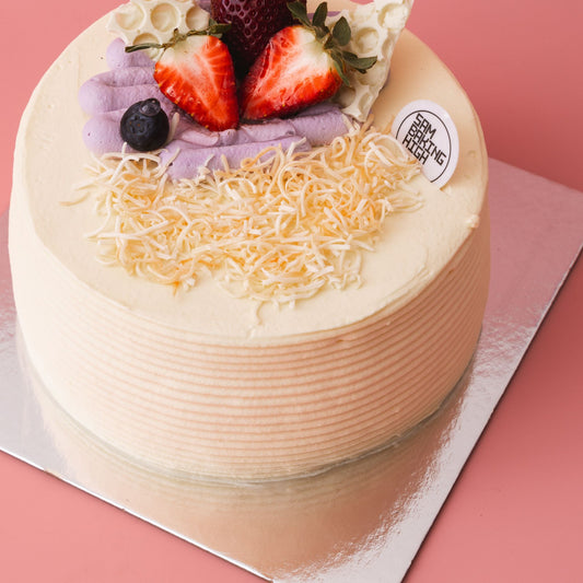 [TEA LOVER] Coconut & Taro Cake