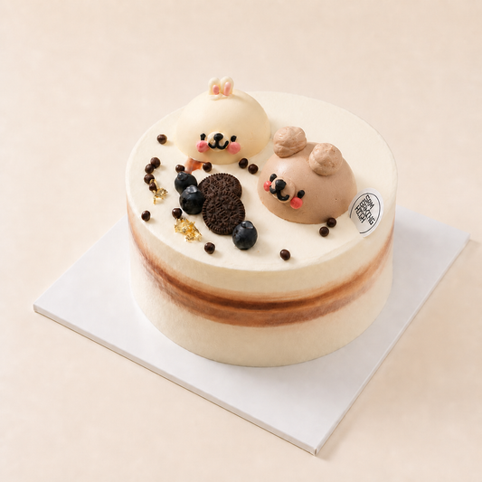 Oreo Animal Party Cartoon Cake main product image