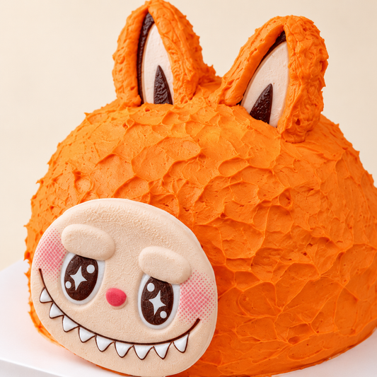 Halloween Trouble 3D Cake close-up detail